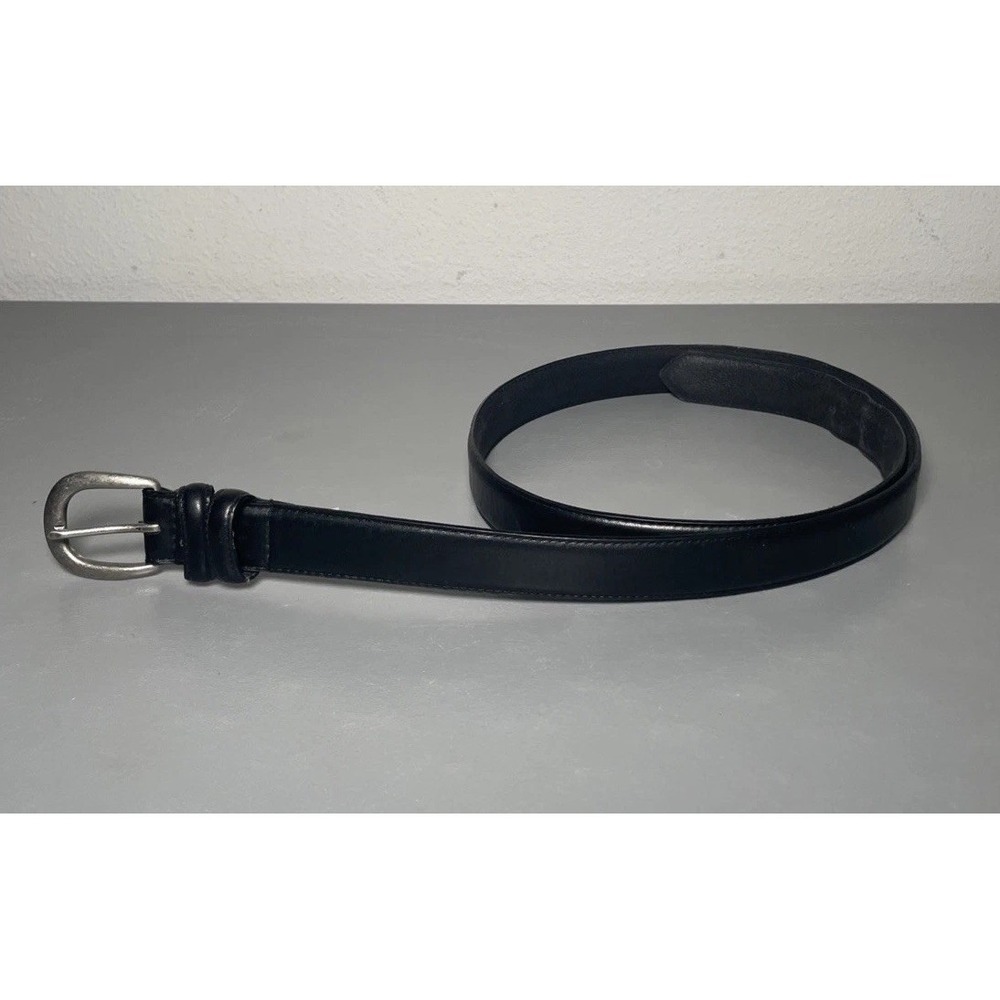 Austin clothing company Black‎ Leather Belt. Size 40 Belt